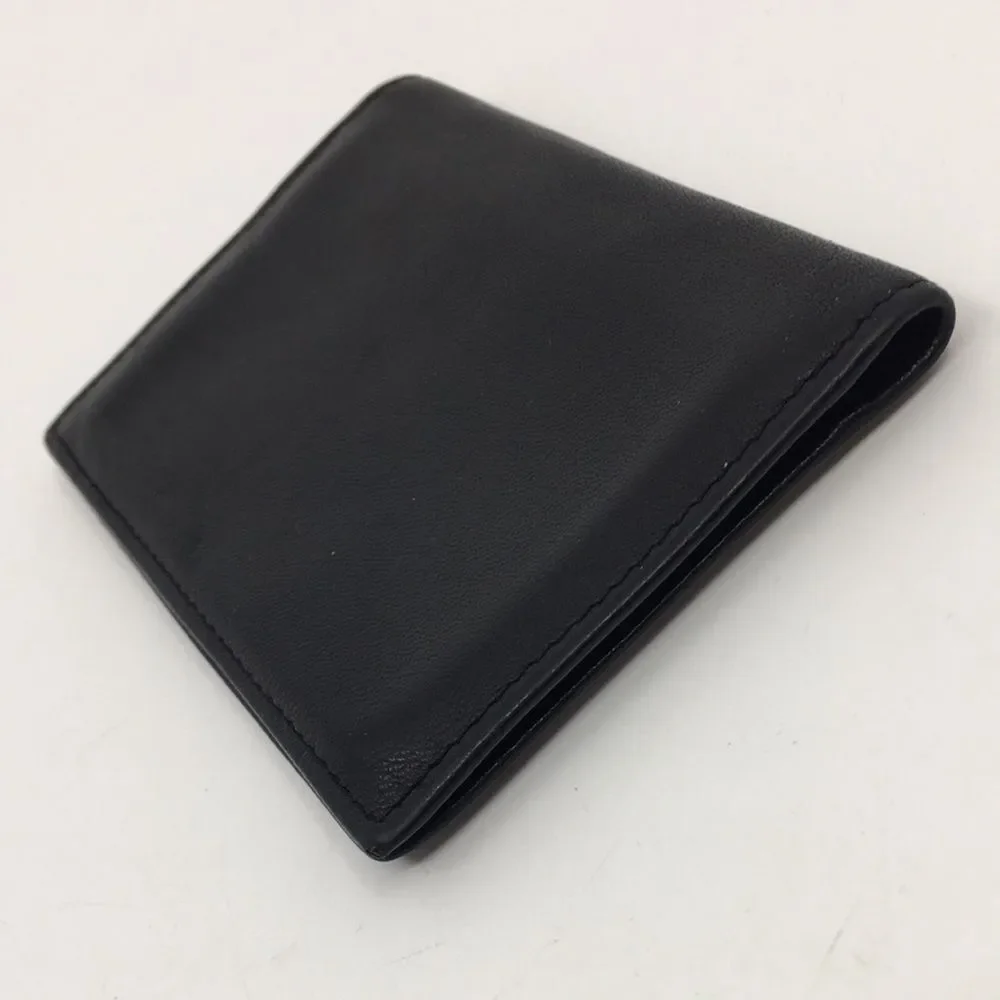 TUMI - Slim Card Case - Black Leather